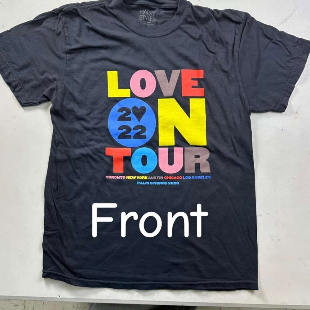 Lot of 4 Harry Styles Love On Tour T-Shirts Pick Your Size! - Picture 2 of 9
